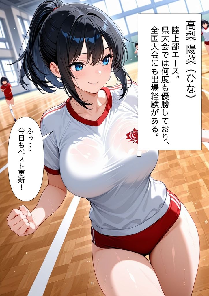 性処理係〜顧問に弱みを握られた陸上部女子〜変態教師と部員によるザーメン調教 - サンプル画像 1