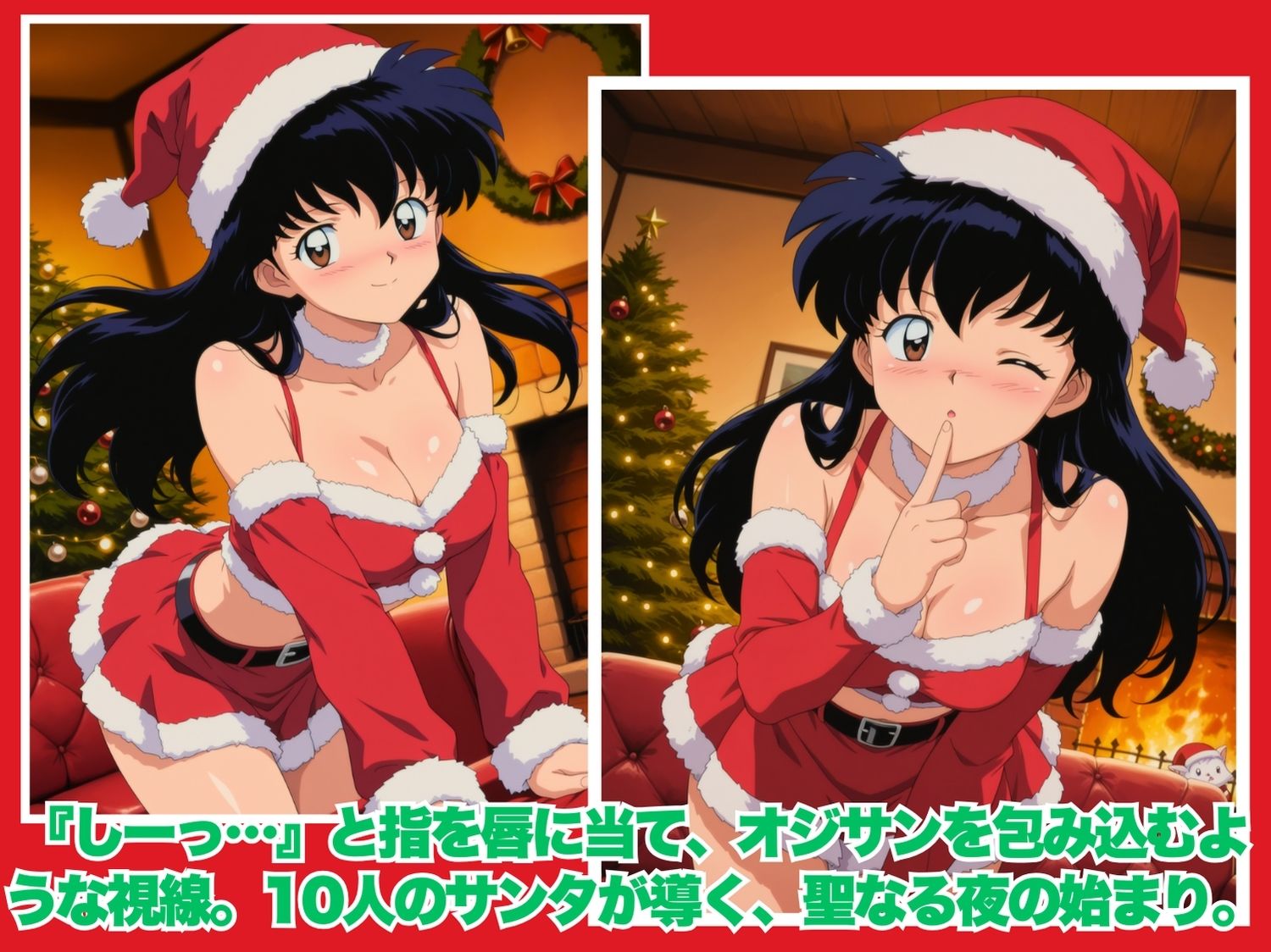 10人のサンタが四魂の玉よりヤバいプレゼント持参  〜犬夜● 編〜 - サンプル画像 2