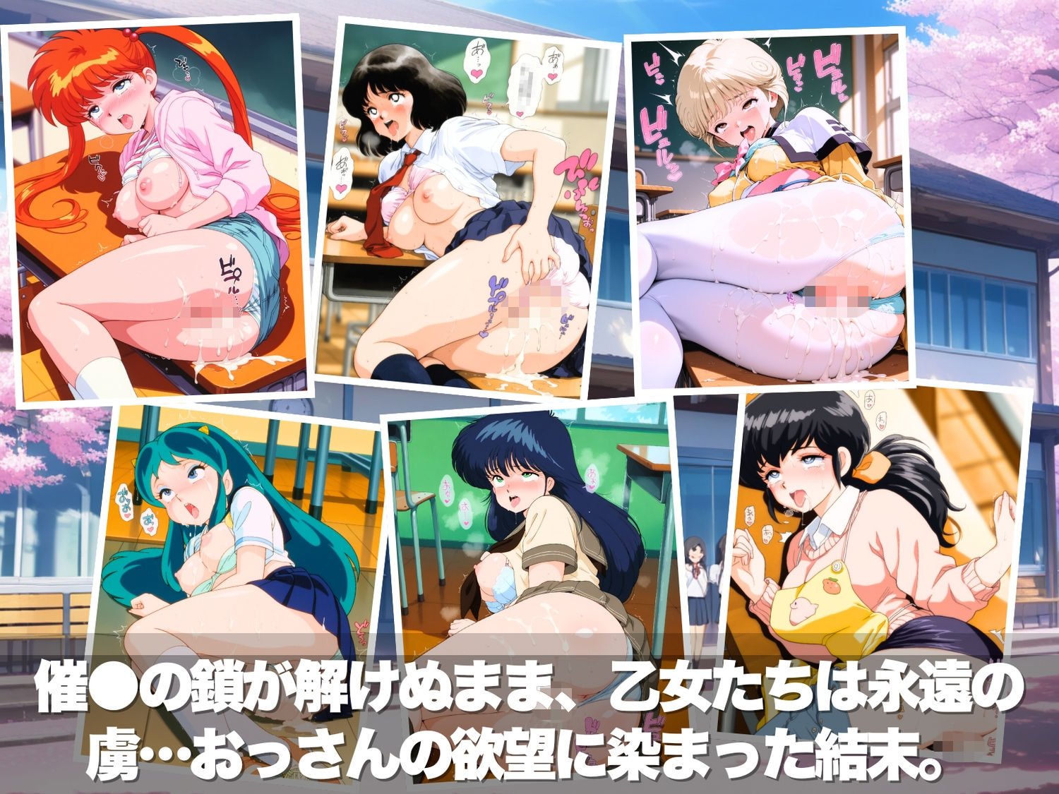 【昭和レトロNTR】催●で犯●れる6人の純潔 - サンプル画像 10