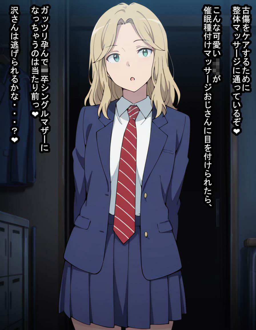 大切なチームメイトの沢弥〇さんが悪徳マッサージおじさんに脳も子宮も支配されてたっぷり種付けされる話 - サンプル画像 3