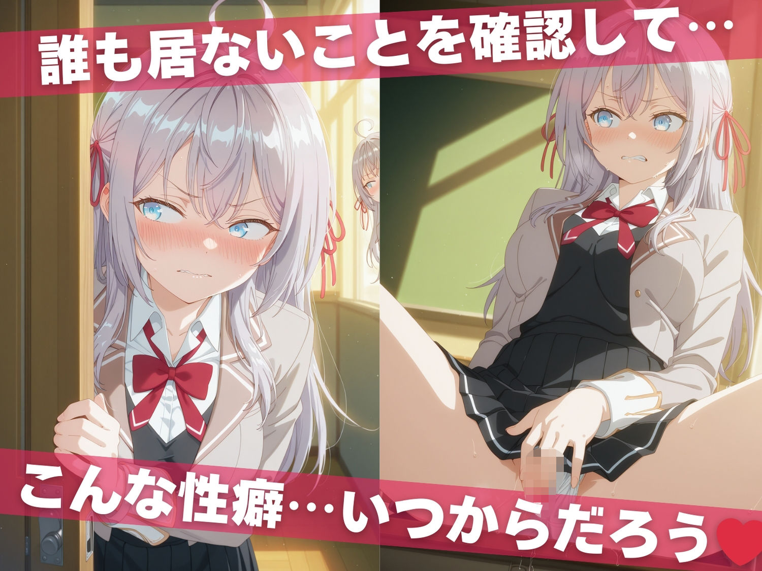 オナニー覗かれ、寝取られて  時々●ソッとロシア語でデレる隣のアーリャさん 〜 学校編 〜 - サンプル画像 2