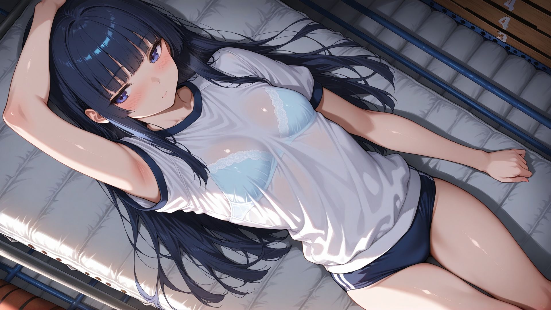 ブルマ日和。― 姫カット編:ブラ透け ― - サンプル画像 5