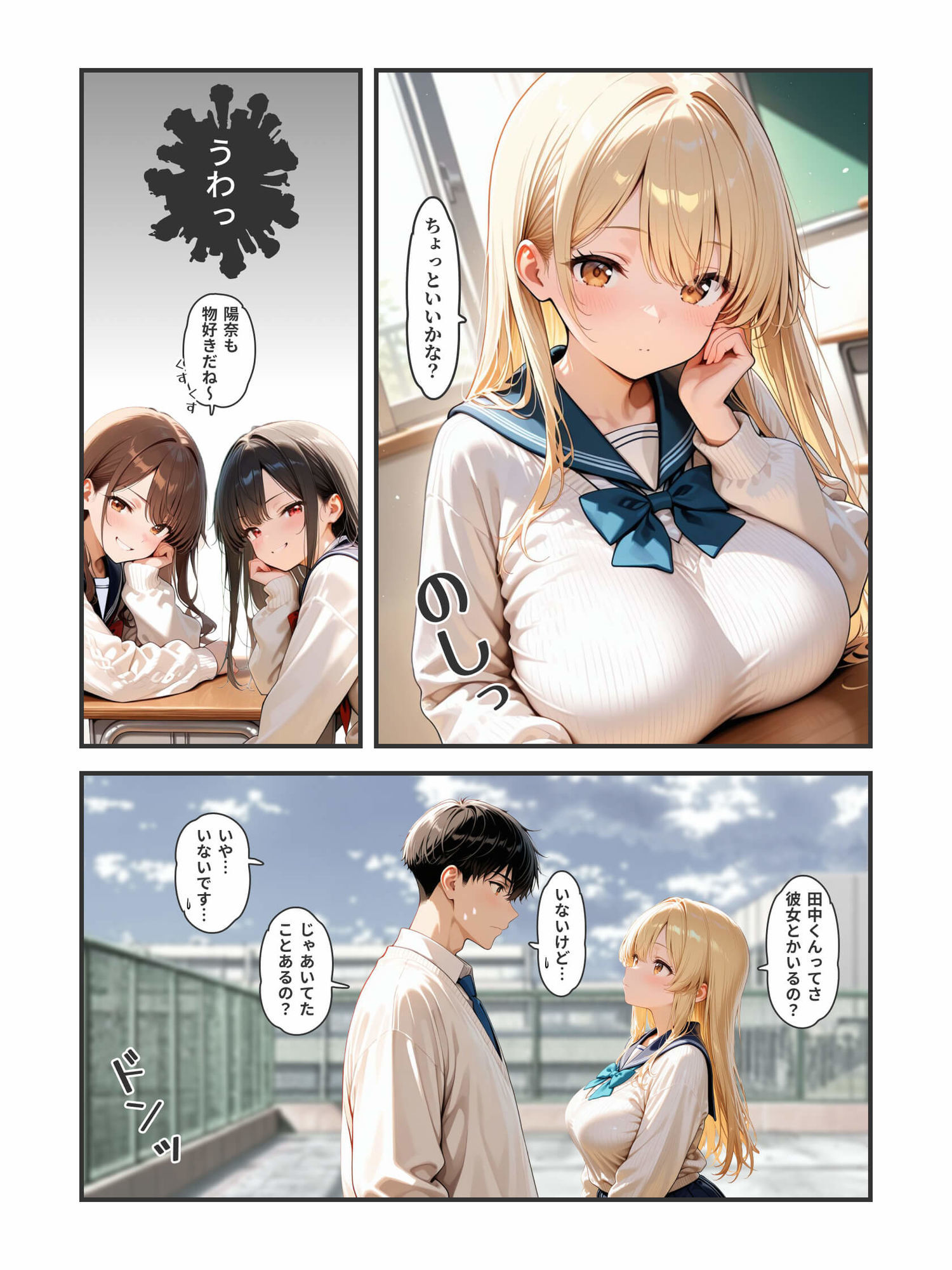 学園一のアイドル  マル秘趣味  「○根の物色」 - サンプル画像 6