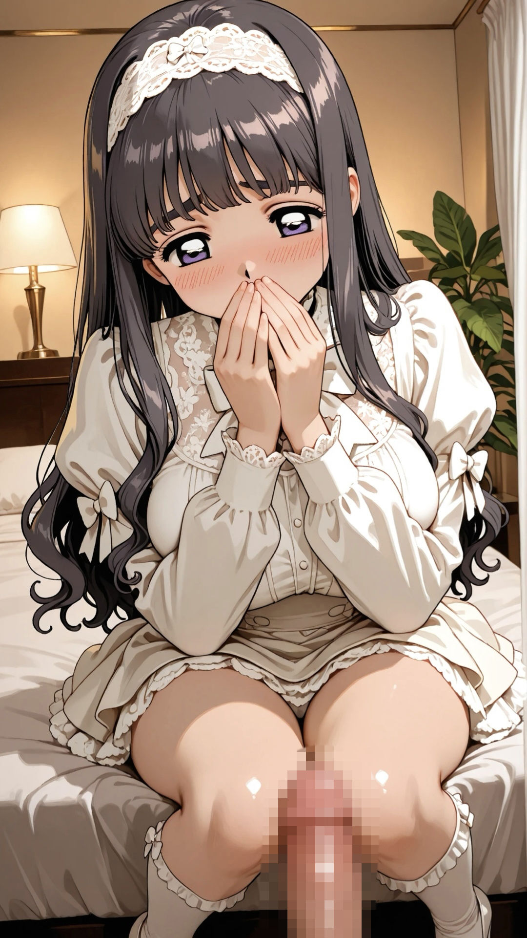 お嬢様のこだわりコスチューム。ゴスロリ＆チャイナであなたにご奉仕 - サンプル画像 3