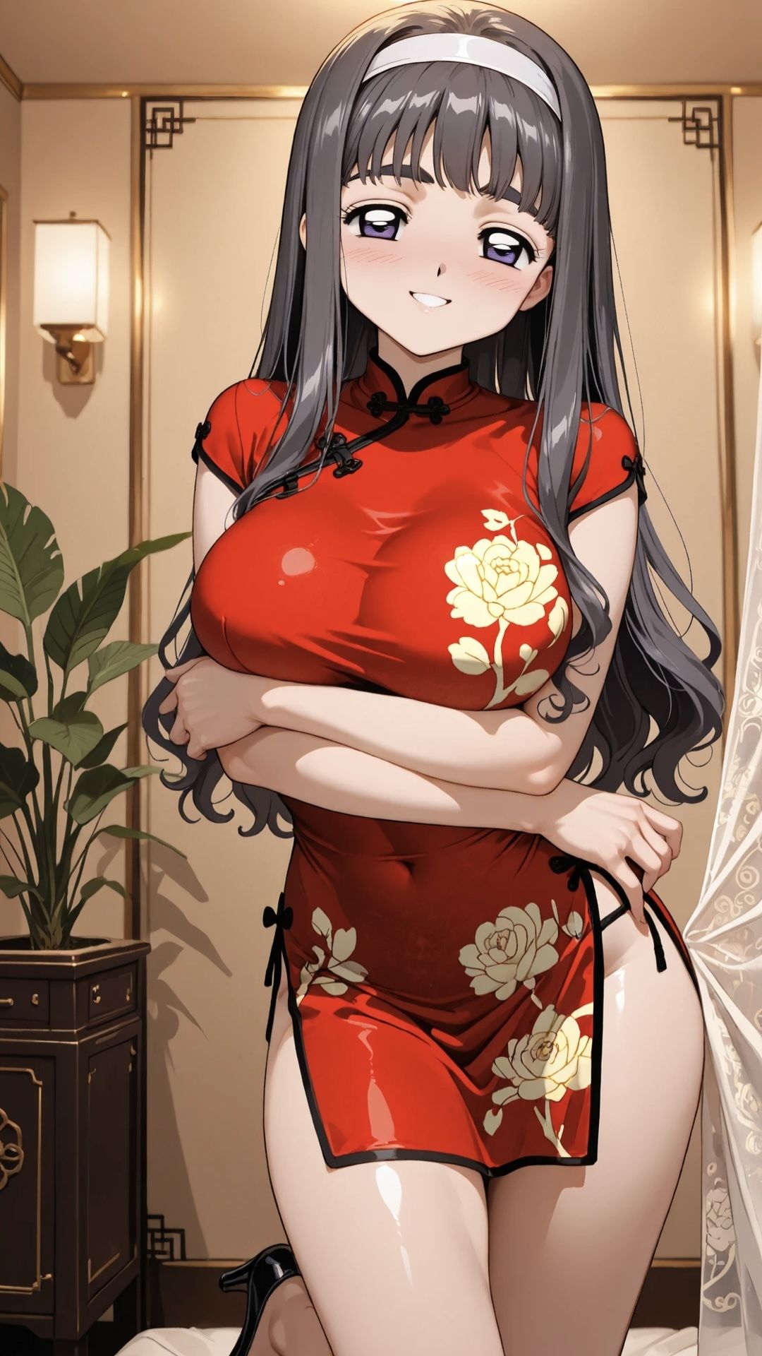 お嬢様のこだわりコスチューム。ゴスロリ＆チャイナであなたにご奉仕 - サンプル画像 8