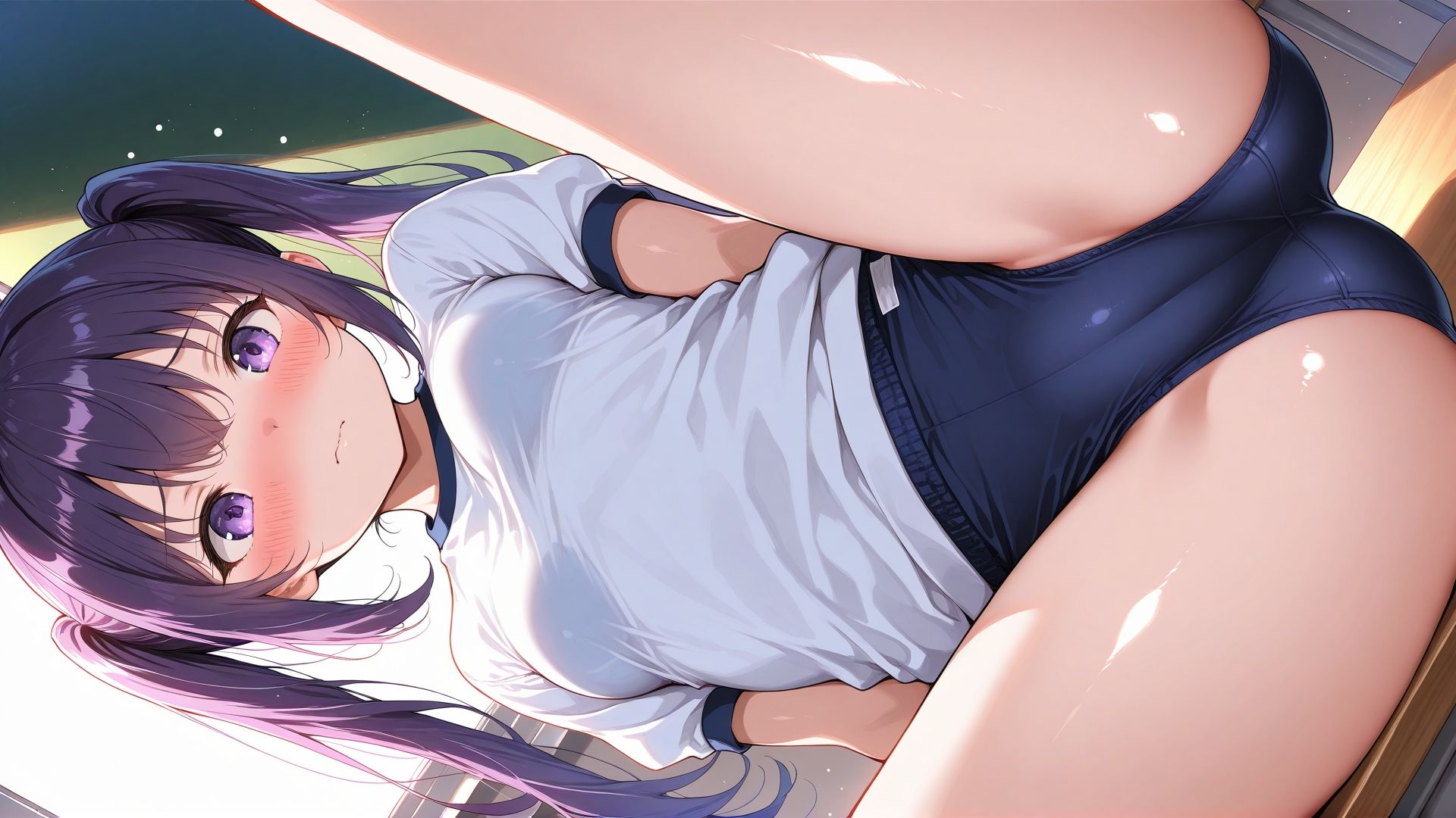 ブルマ日和。― ツインテール編:ブラ透け ― - サンプル画像 9