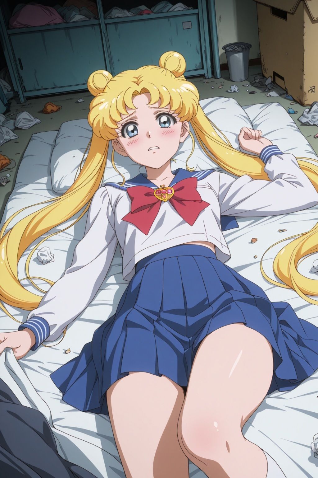 汚部屋に監禁され何度も種付けされて セー●ームーン うさぎ - サンプル画像 3