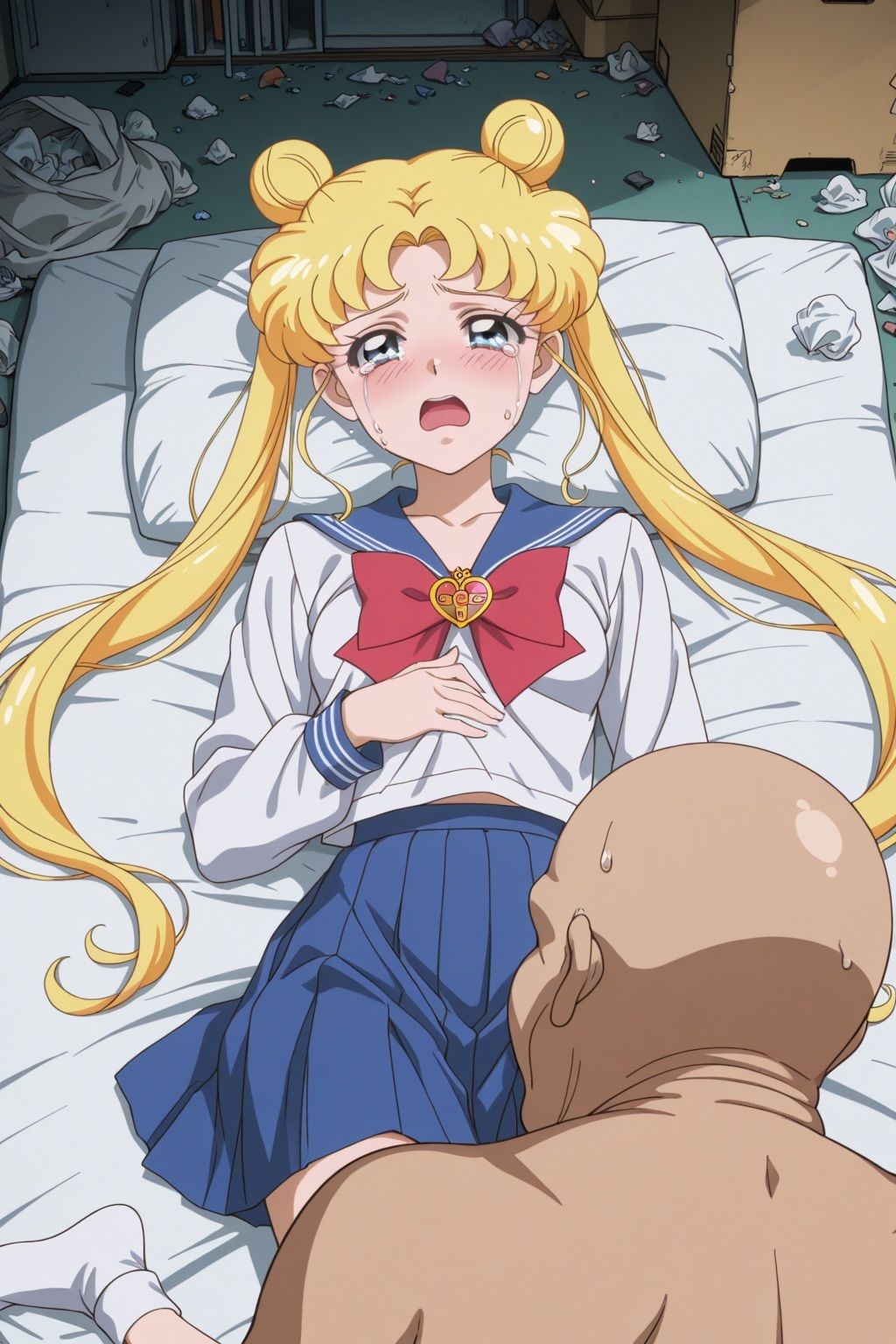 汚部屋に監禁され何度も種付けされて セー●ームーン うさぎ - サンプル画像 5