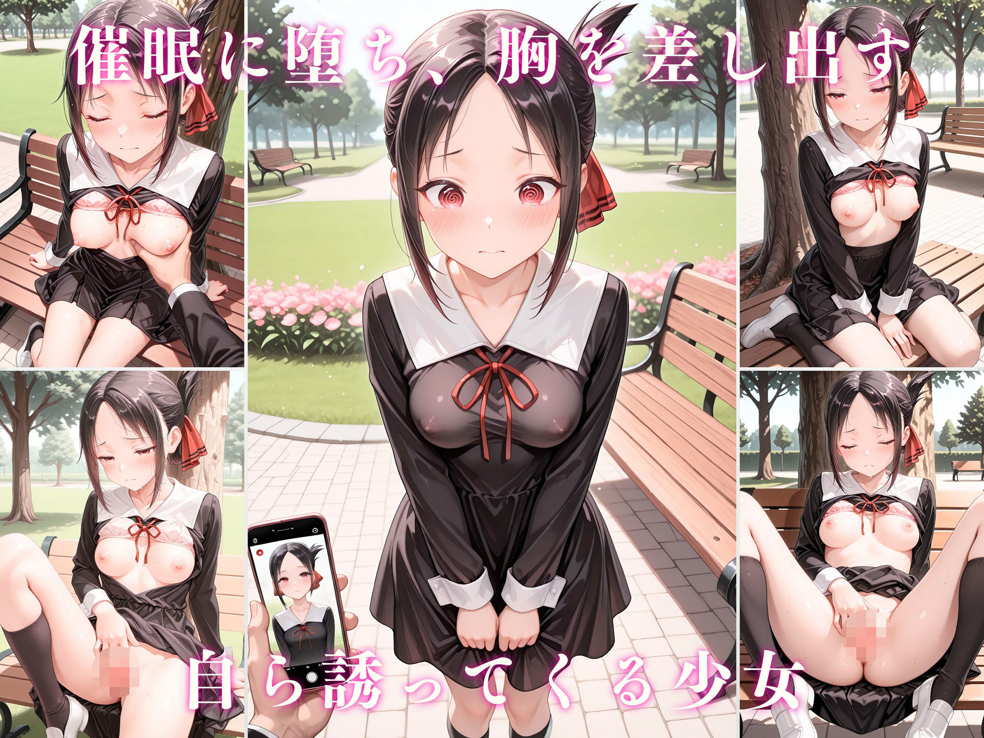 【動画付き】四宮か〇や 催●支配:公園で見かけたカワイイあの子を犯したいー 4K高画質 かぐや様は〇らせたい - サンプル画像 2