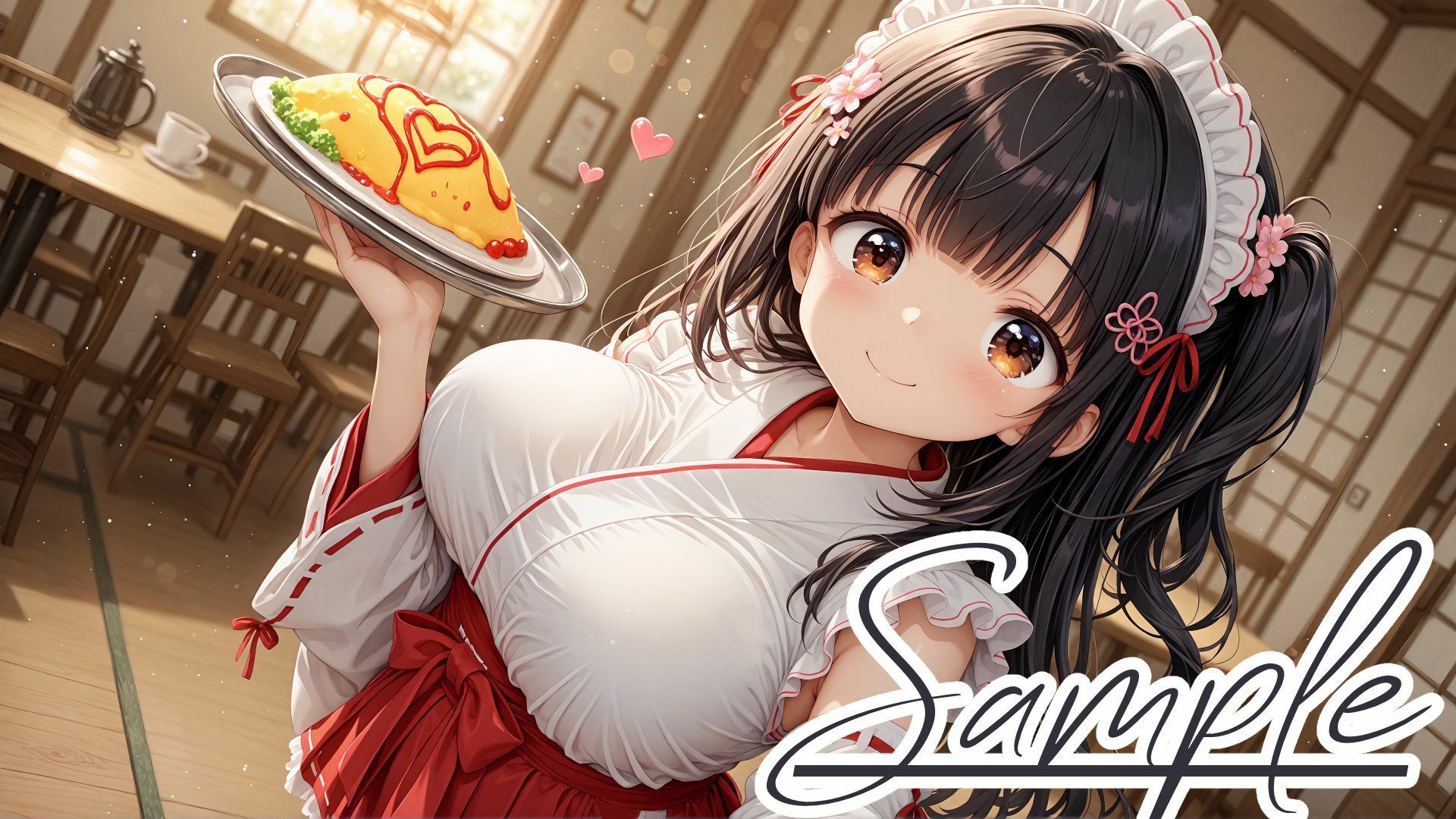 さいみん巫女メイドさん - サンプル画像 1