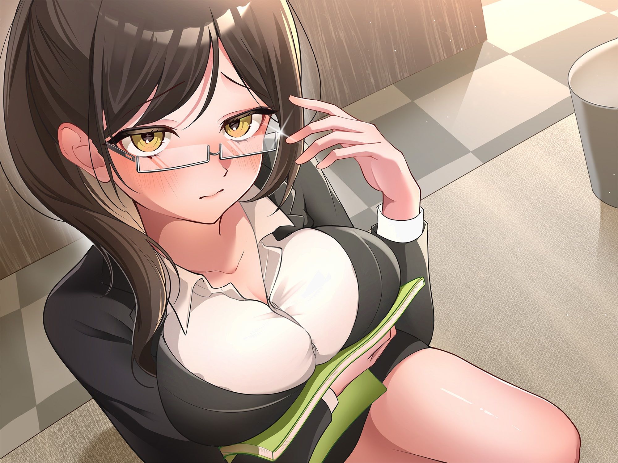 【LIVE2D版】秘書。時々わたし。 - サンプル画像 1