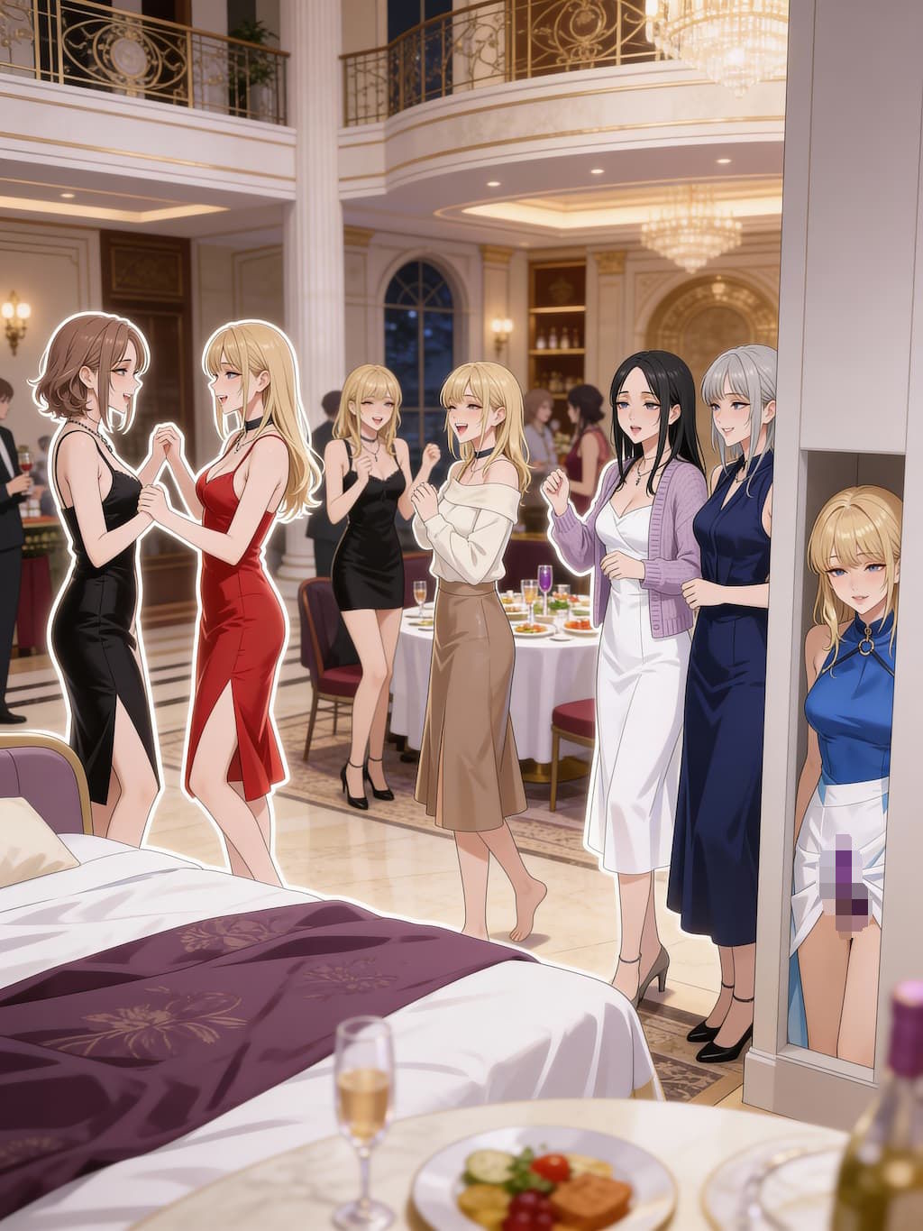 百合棒を探せ！〜豪華絢爛な秘密の宴〜 - サンプル画像 1