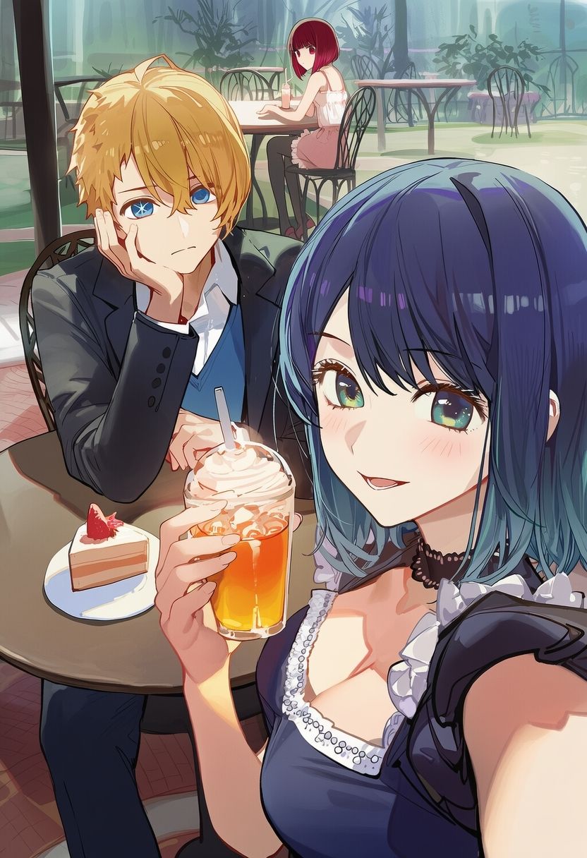 推し〇子 黒〇あ〇ねの流出プライベートフォト - サンプル画像 1