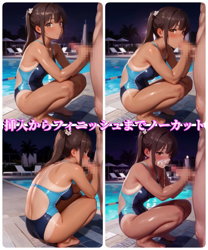 【動画】競泳水着H 変態コーチのハメ撮りコレクション - サンプル画像 5