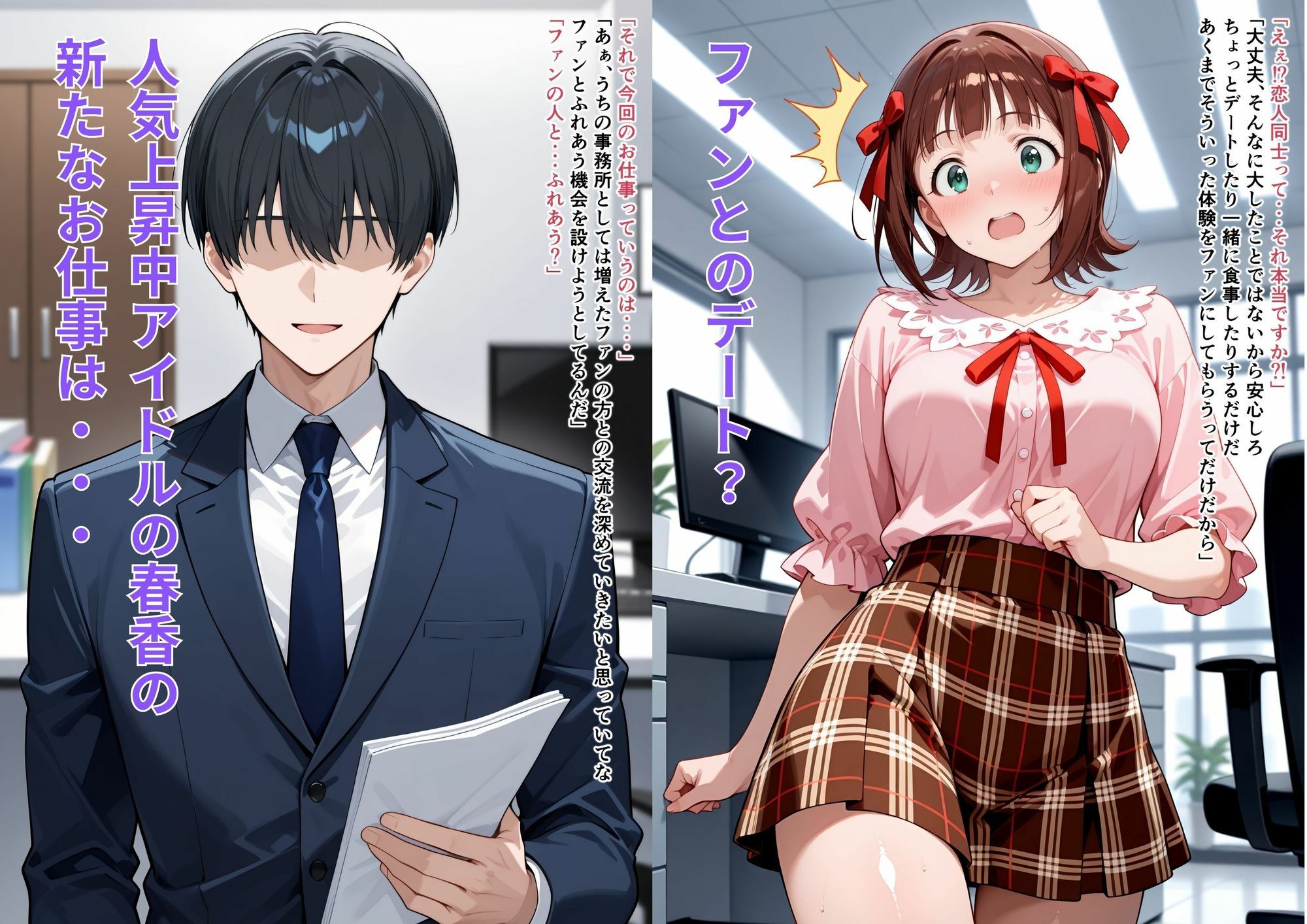 現役アイドルのおシゴト - サンプル画像 1