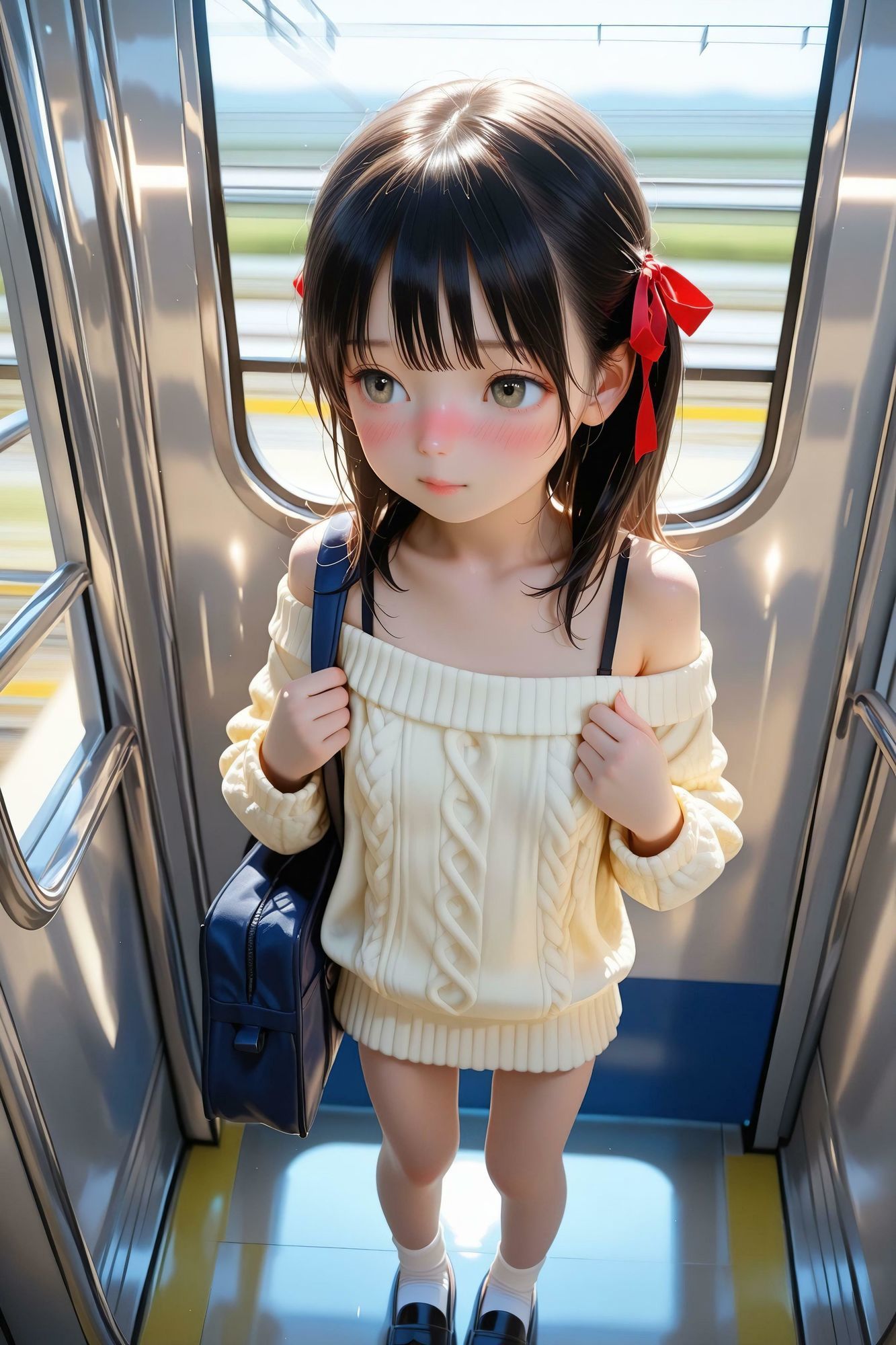 放課後リアル＃12〜揺れる電車でほどける制服〜 - サンプル画像 5