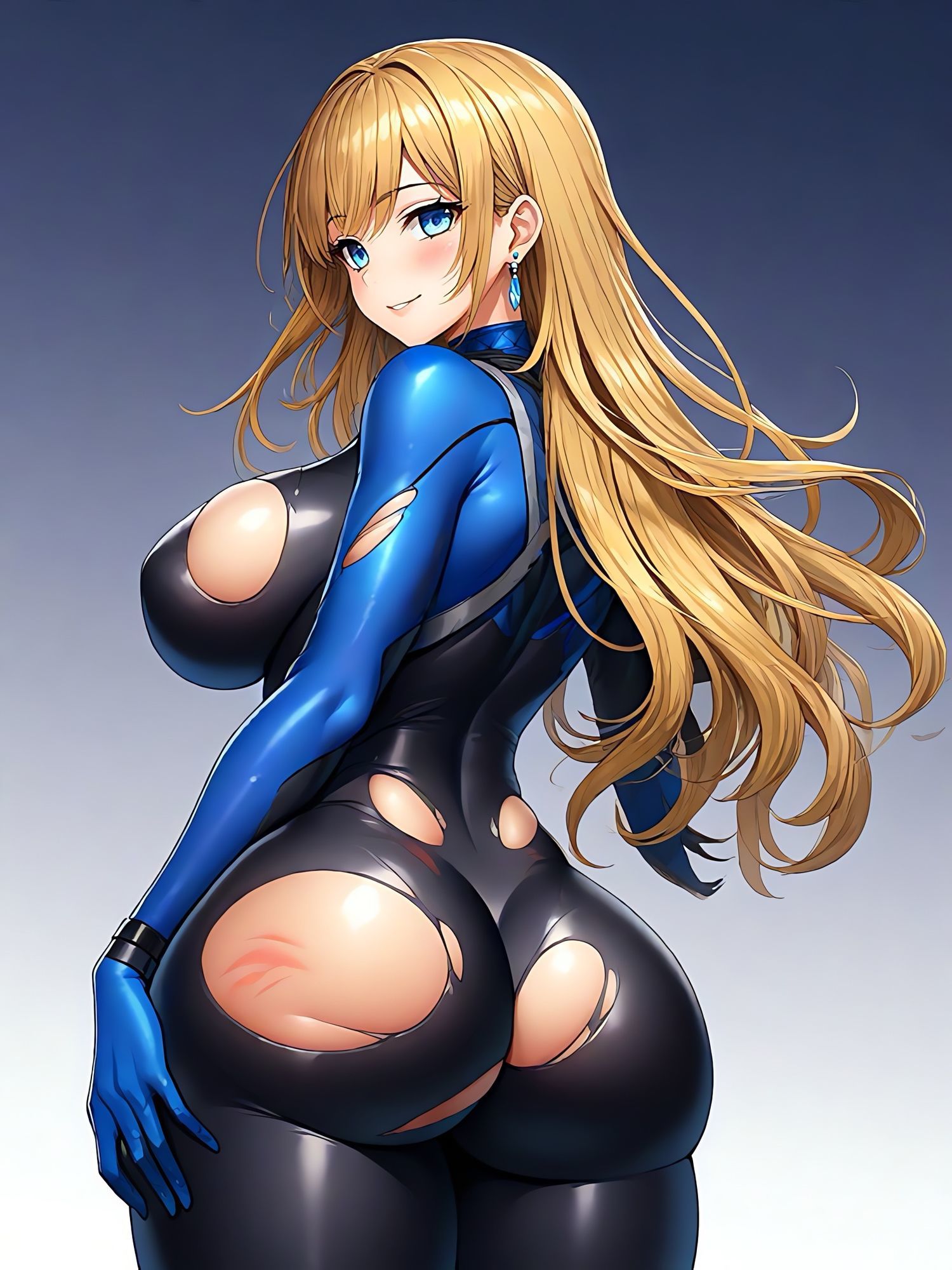 スーツ尻破れ  3人組 - サンプル画像 10