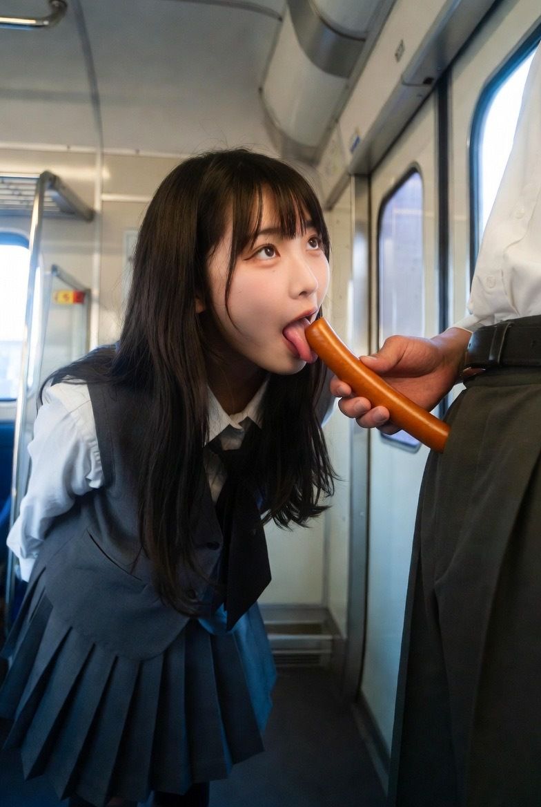 媚薬入り肉棒（フランクフルト）を舐める 画像集 - サンプル画像 4