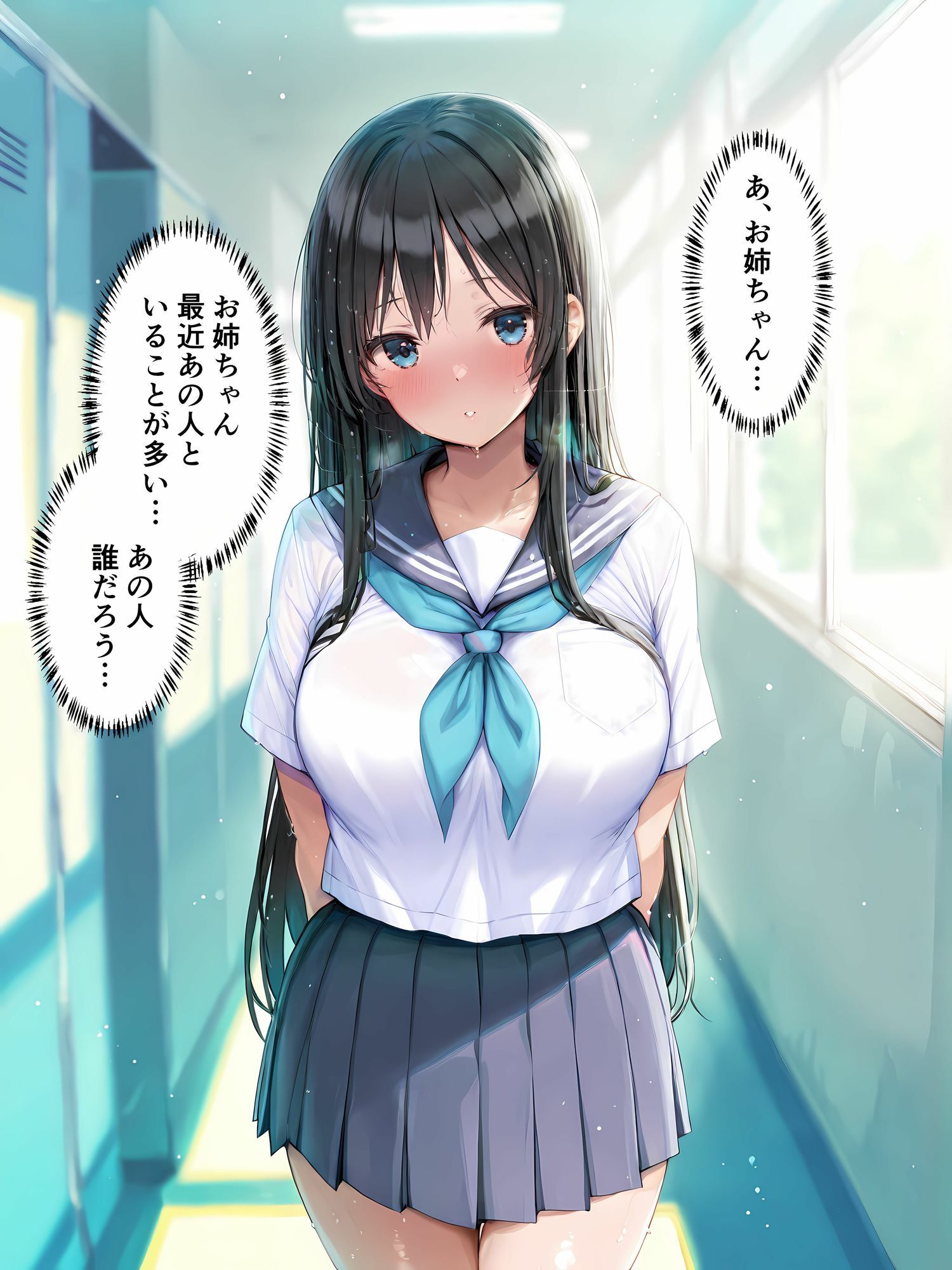 性処理学園〜「お姉ちゃんのため」と泣きながら肉便器にされた黒髪美少女の末路〜 - サンプル画像 6