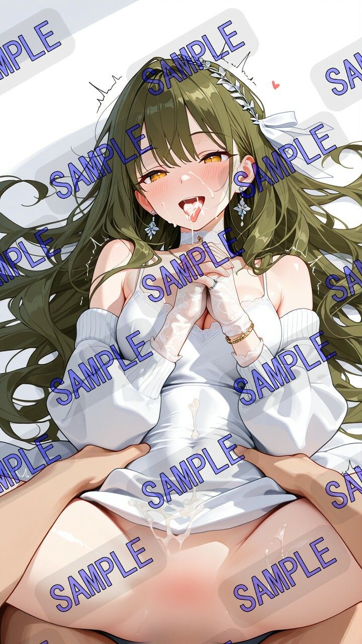 ロングヘアー美女 - サンプル画像 1