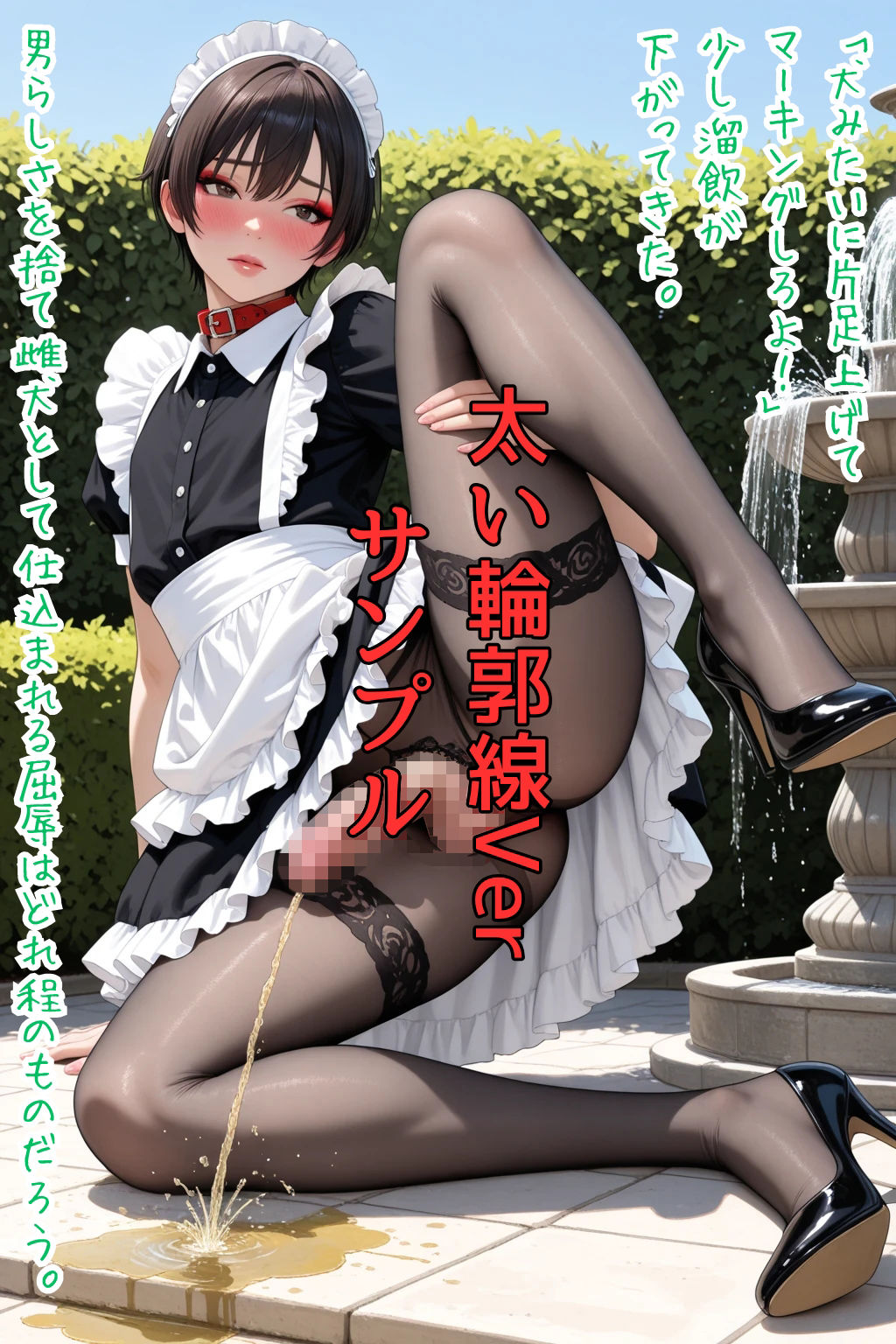 Sissy Captions Mな男の娘のシシーキャプション集2 メイドペットの躾け方 後戻りできないようにきつく躾けて下さい… 優しく壊して… - サンプル画像 6