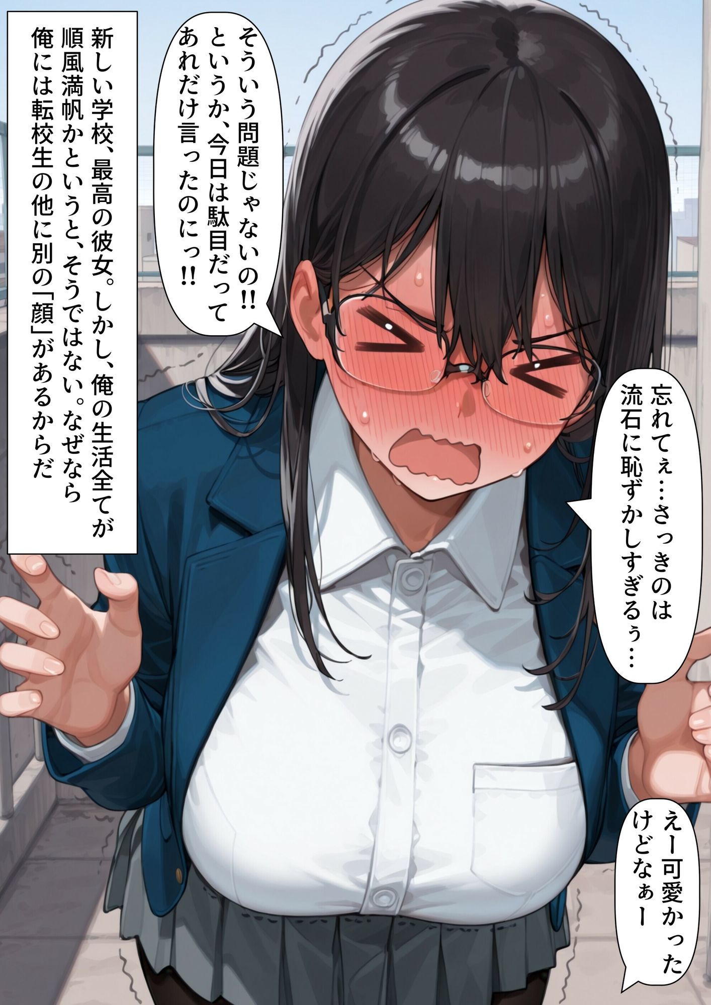 【寄生】触手怪人が魔法少女を乗っ取って闇落ちしたけど、魔法少女の正体は変身した彼女だった！？ - サンプル画像 3