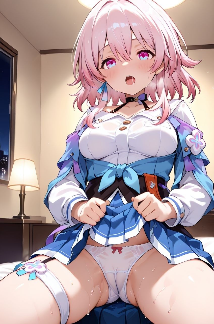 中出しセックスしないと出られない夢のホテルに閉じ込められちゃったお話 なのか編 - サンプル画像 3