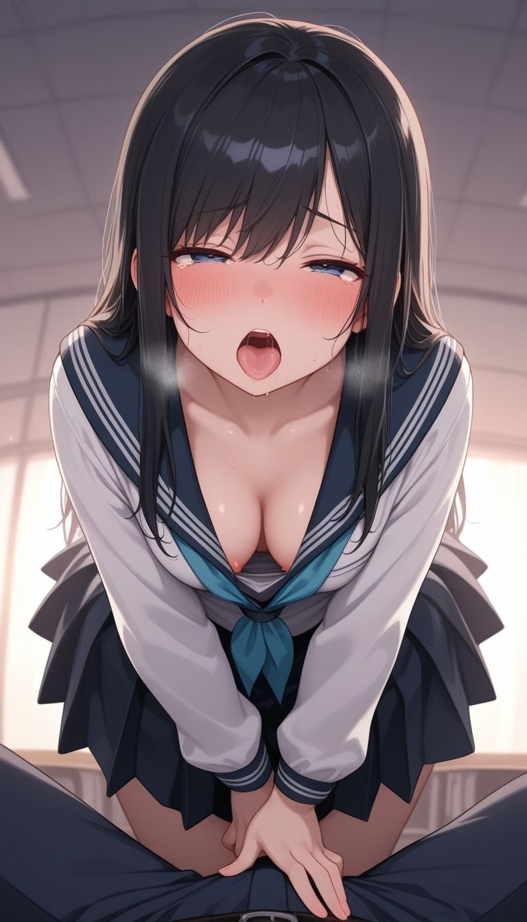 胸チラ・乳首・トロ顔（R-18版） - サンプル画像 9