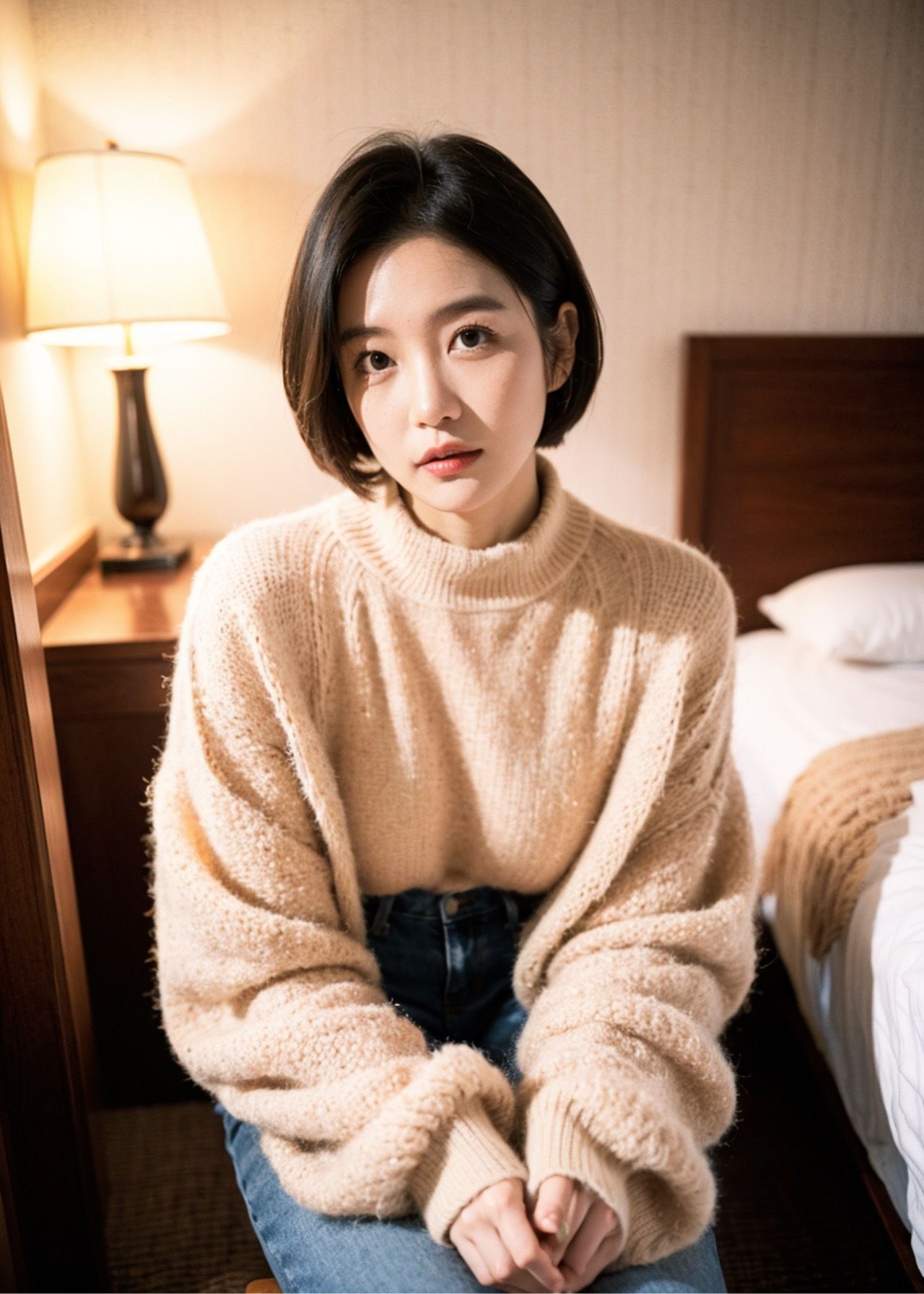 【AIモデル】牛丸レナ ― 魅惑のプライベートセッション ― - サンプル画像 4