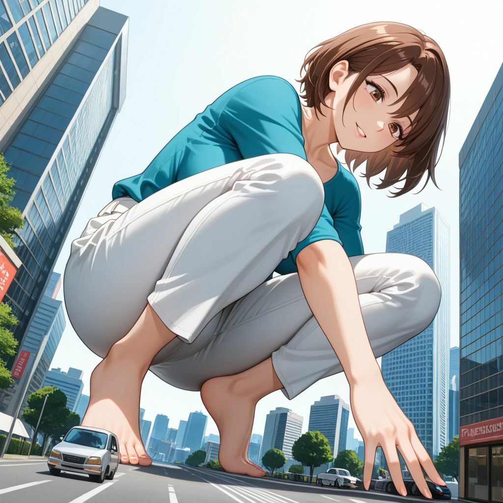 巨大女たち（1） - サンプル画像 4