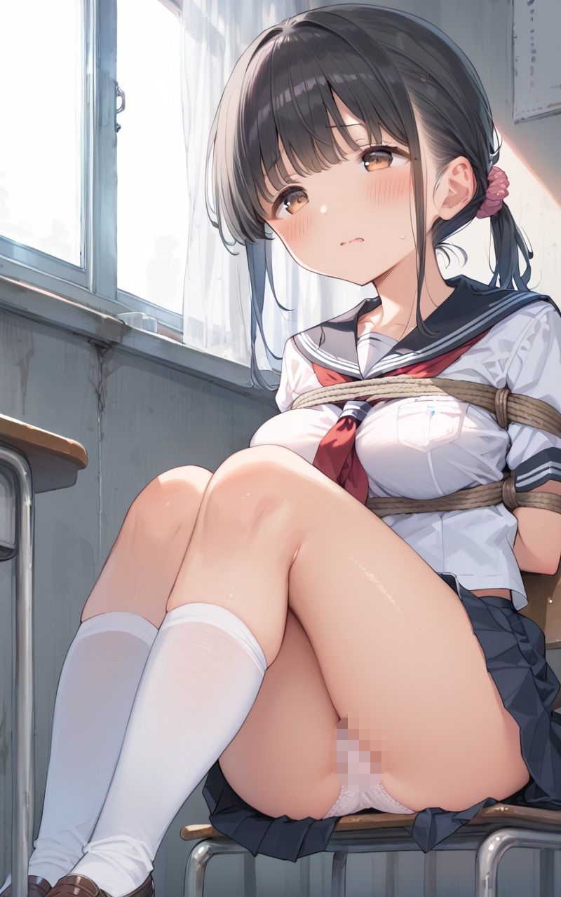 性育学園No.04 美乳女子校生の拘束調教実習 - サンプル画像 2