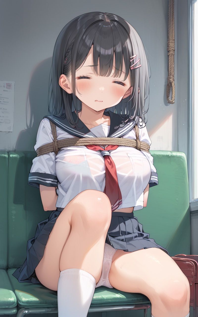 性育学園No.04 美乳女子校生の拘束調教実習 - サンプル画像 6