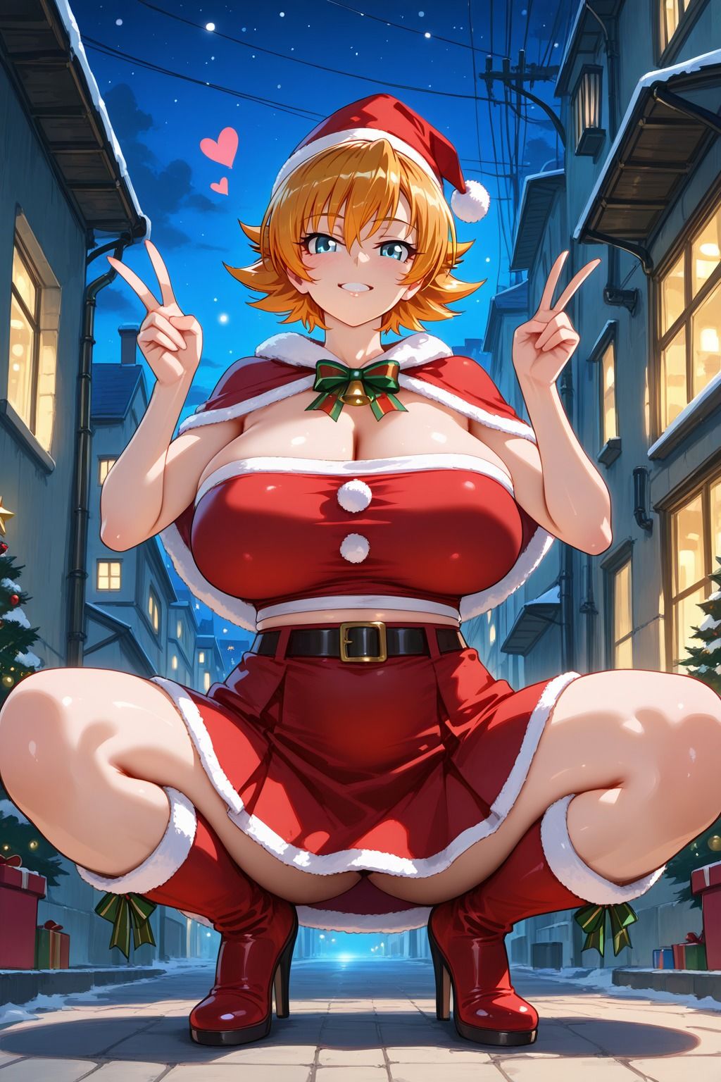 【サンタで対〇忍】凜〇・き〇ら・さ〇ら - サンプル画像 5