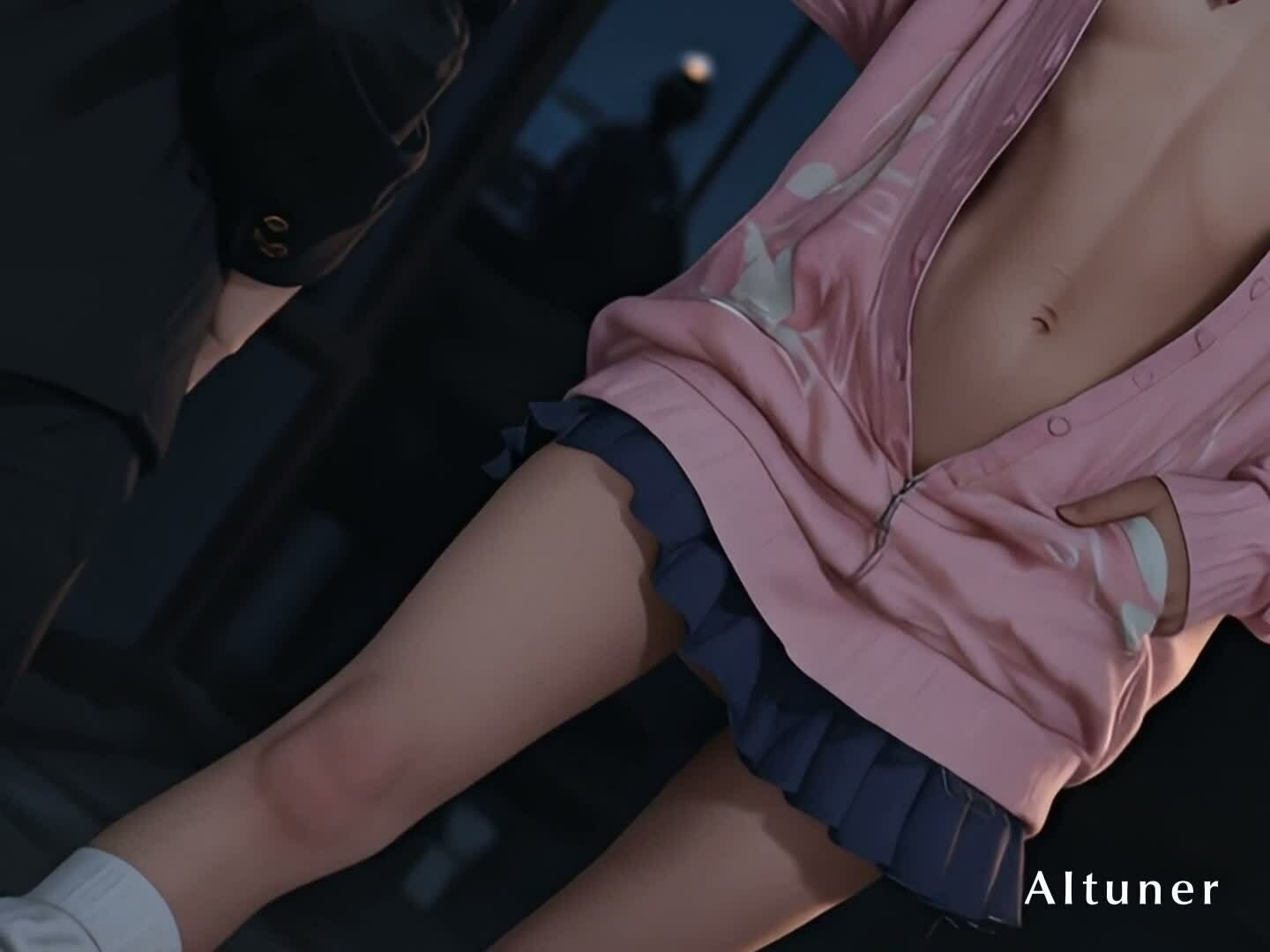 【12分HD】真夜中のピンクリボン――扉を開けるのは、今夜だけ。 - サンプル画像 5