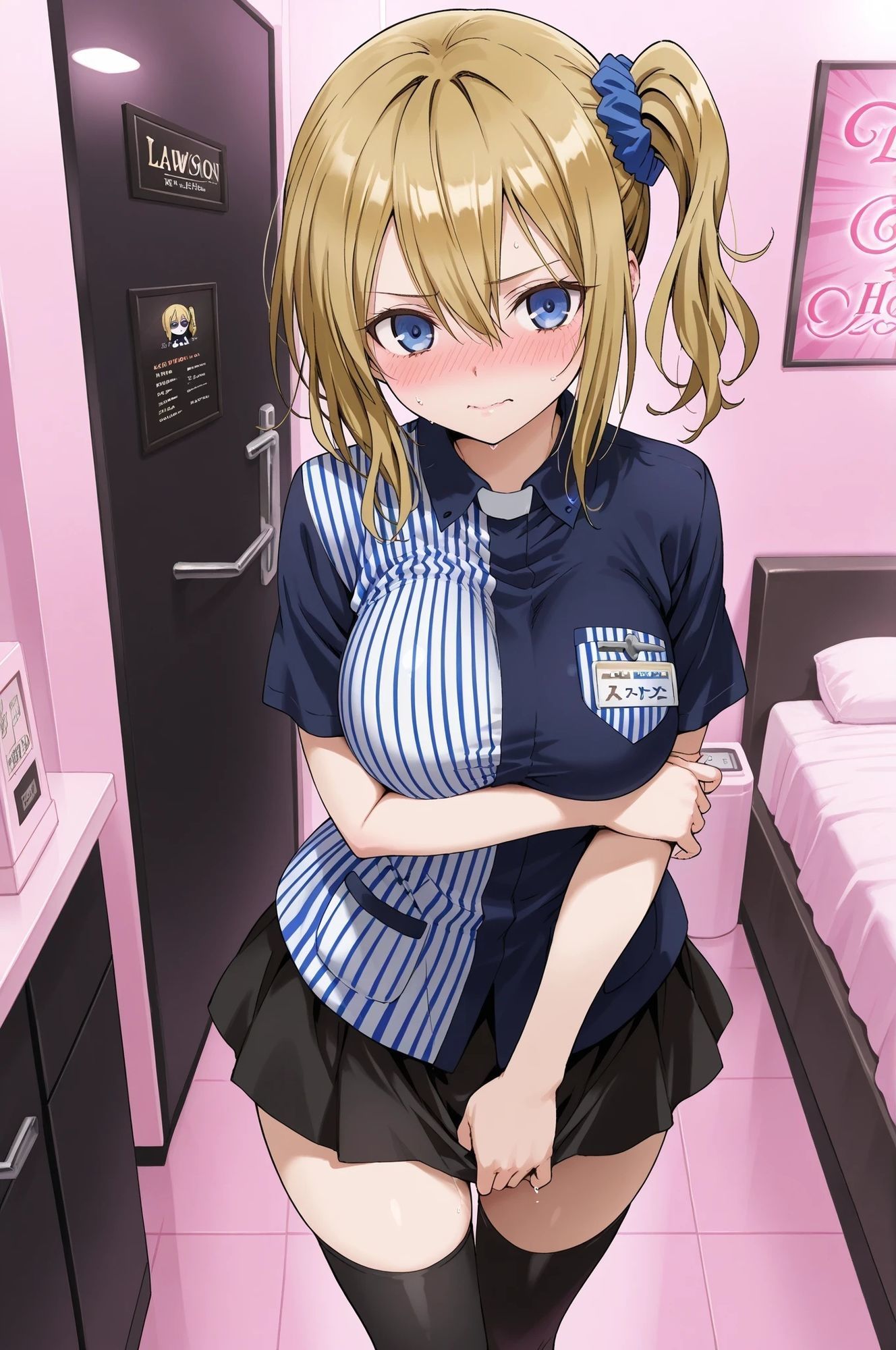 とあるコンビニの新人研修記録（あい 22才）〜うぶなギャルはHな指導に逆らえない〜 - サンプル画像 6