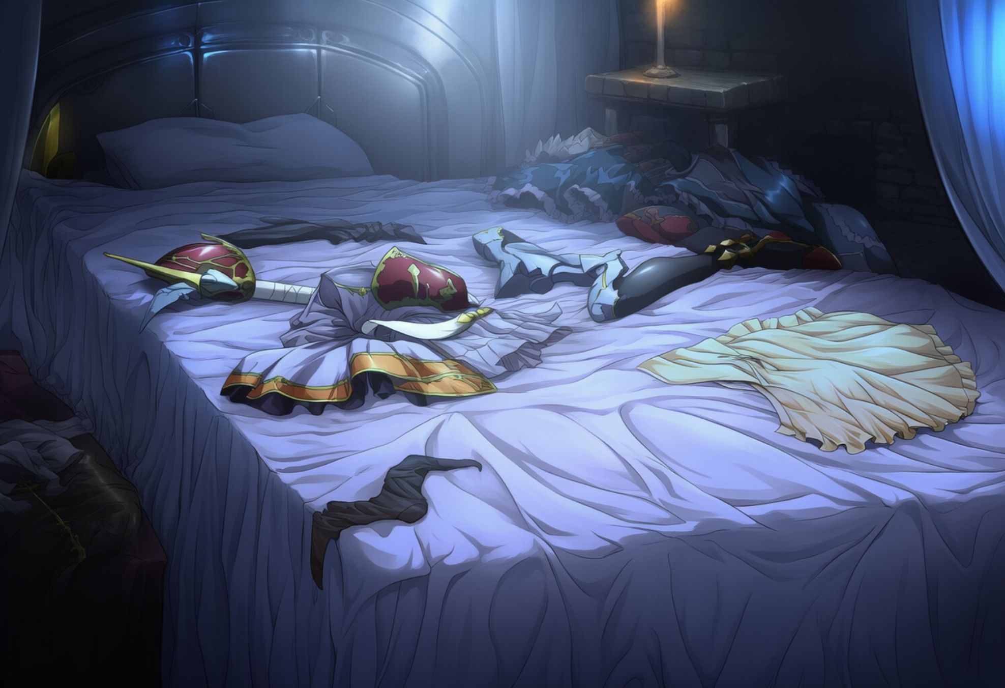 娼館へ売られた、誇り高き女騎士 - サンプル画像 2