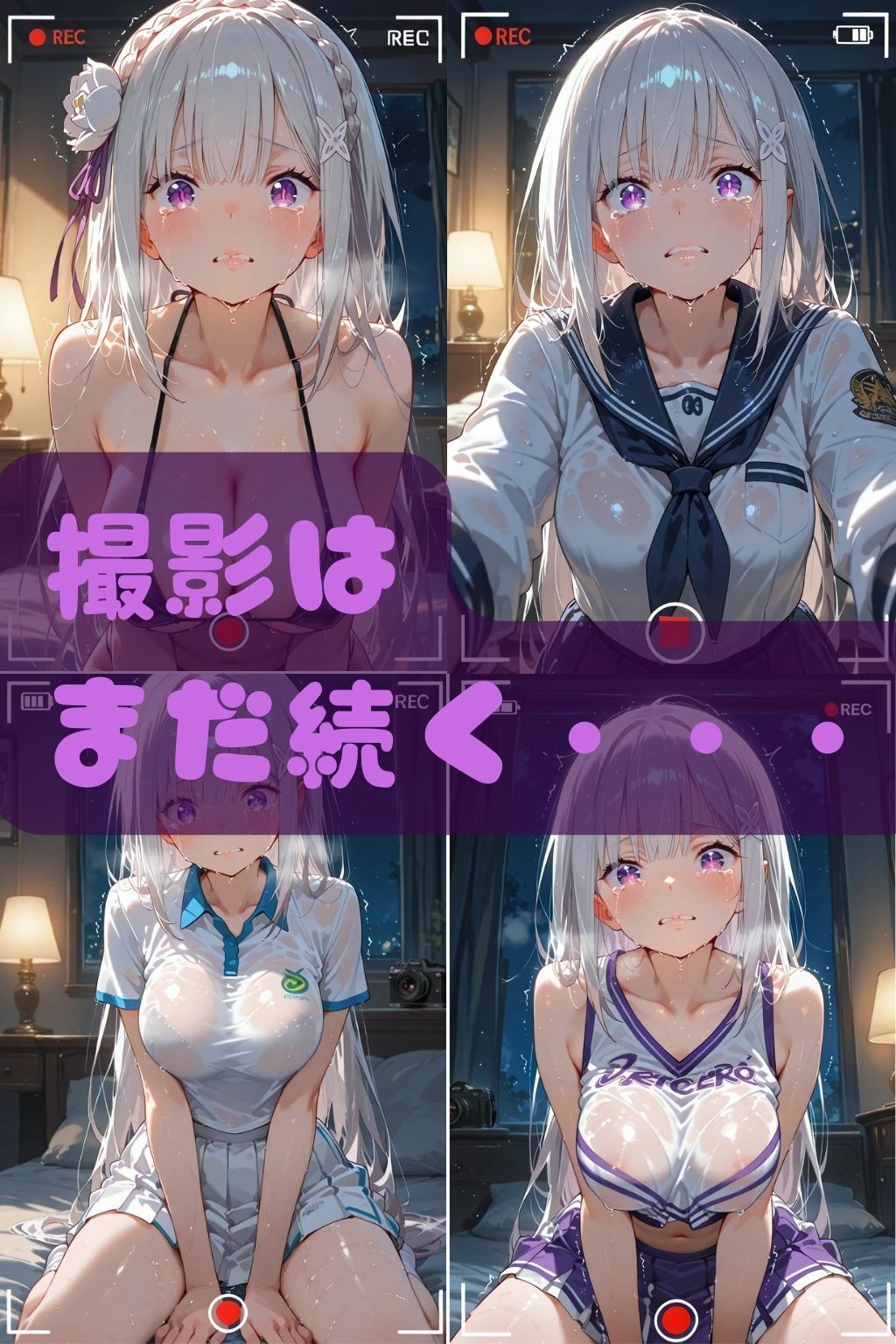 【NTR】コスプレ寝取られ拉致  エミリア - サンプル画像 9