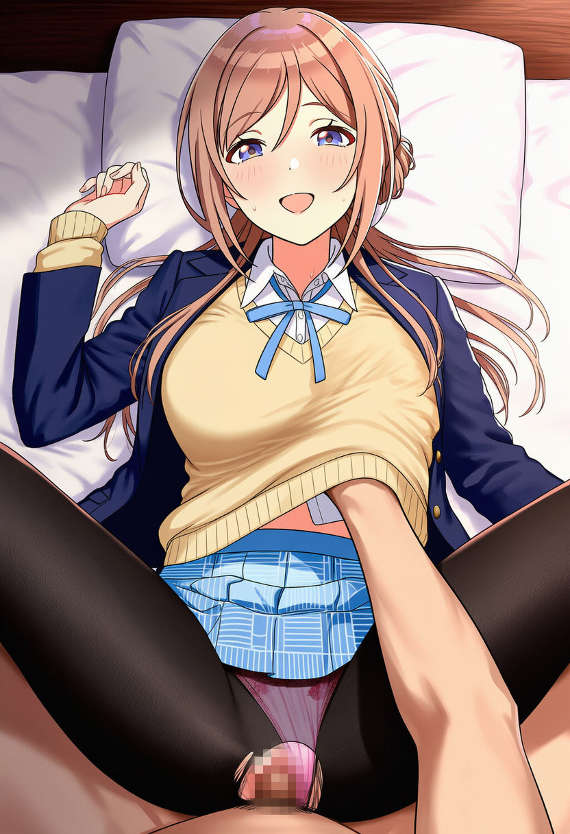 美少女アイドルと子作り（姫〇莉波編） - サンプル画像 2