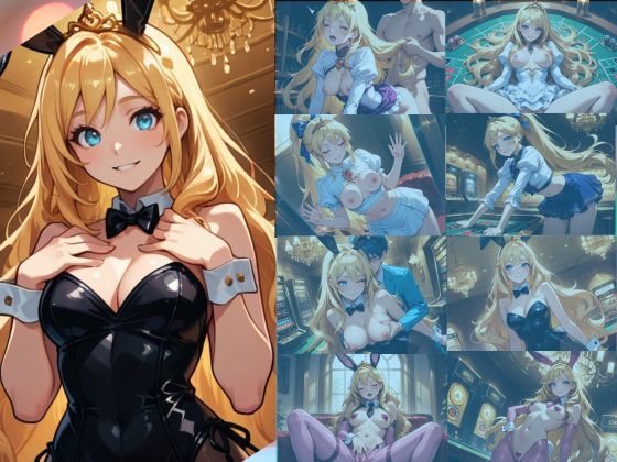 清純プリンセスの着エロカジノ中だし〜ドレスから逆バニーへ〜 - サンプル画像 1