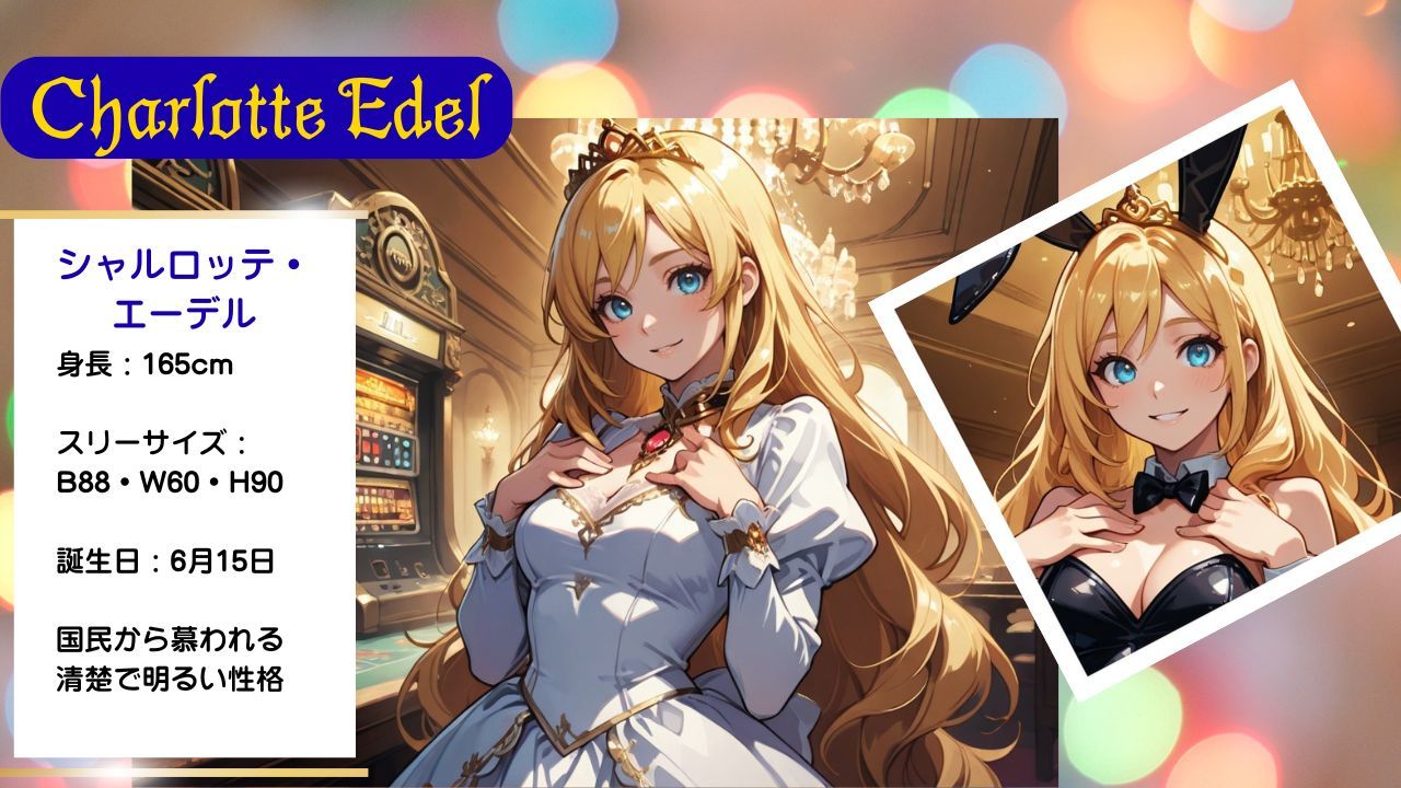 清純プリンセスの着エロカジノ中だし〜ドレスから逆バニーへ〜 - サンプル画像 2