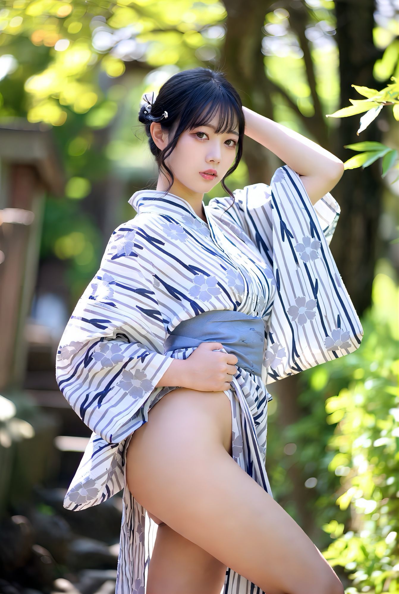 はだけた浴衣1巻（お試し版） - サンプル画像 8