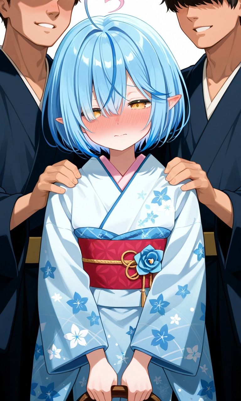 雪〇ラミィ着物 - サンプル画像 3