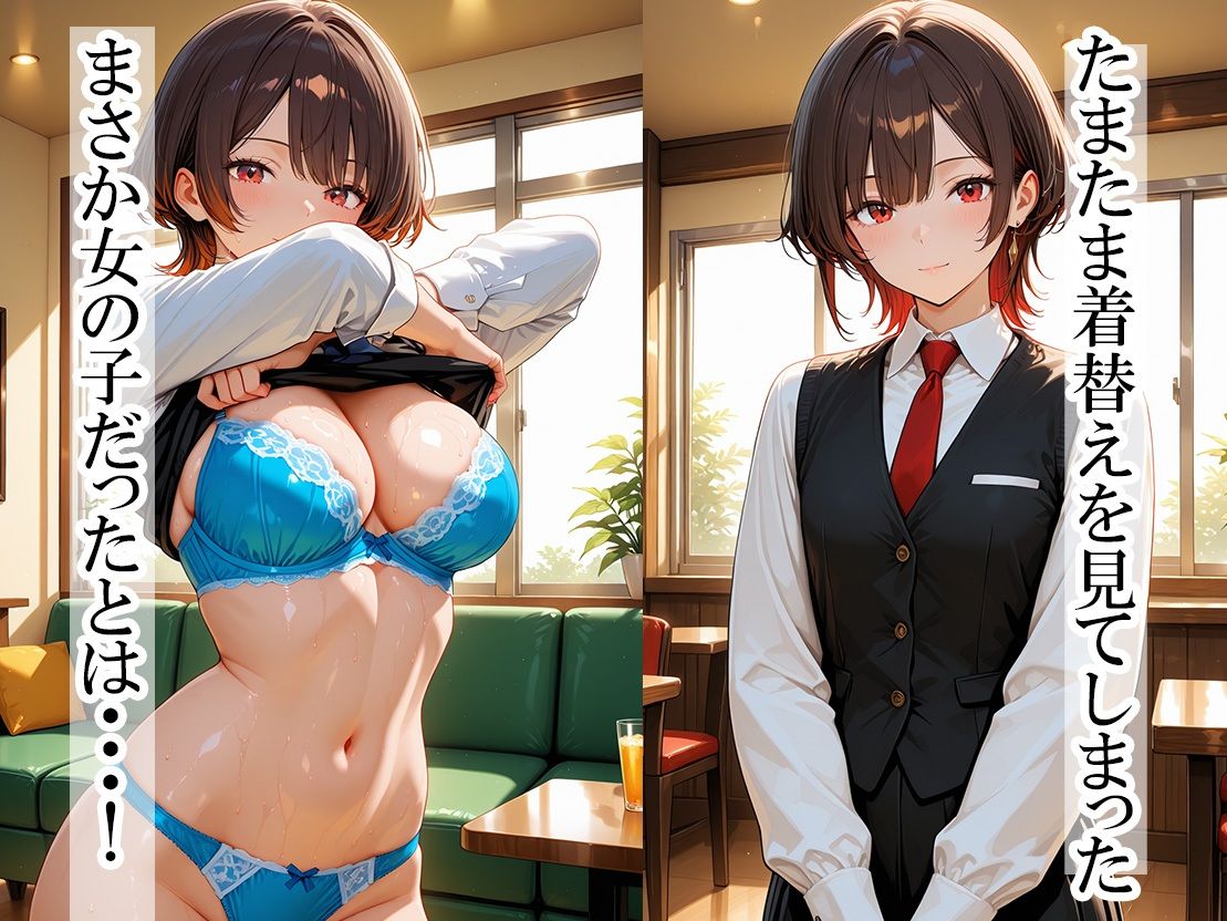 美形男子は隠れ巨乳 - サンプル画像 3