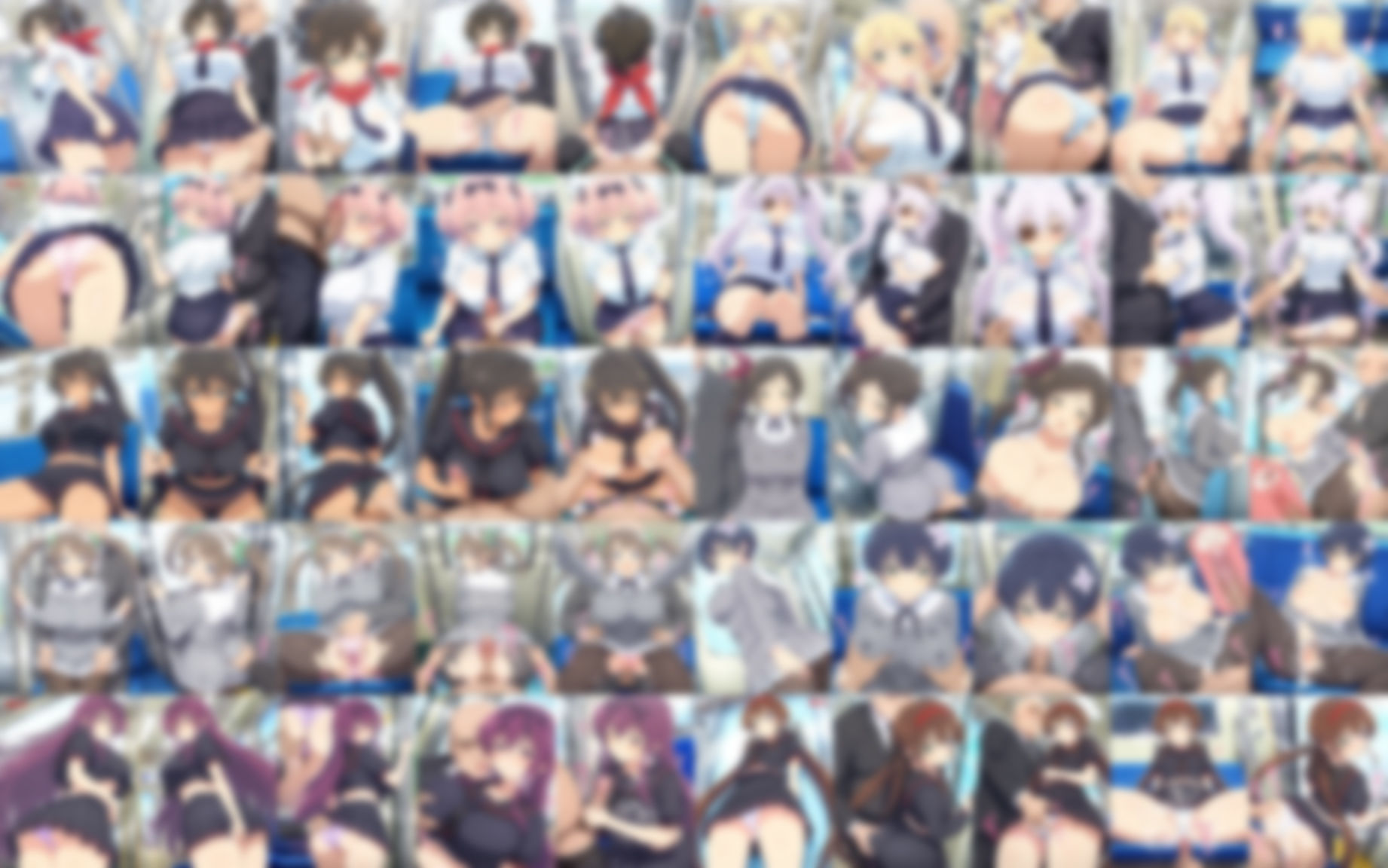 痴●おじさんに屈服する忍少女たち - サンプル画像 9