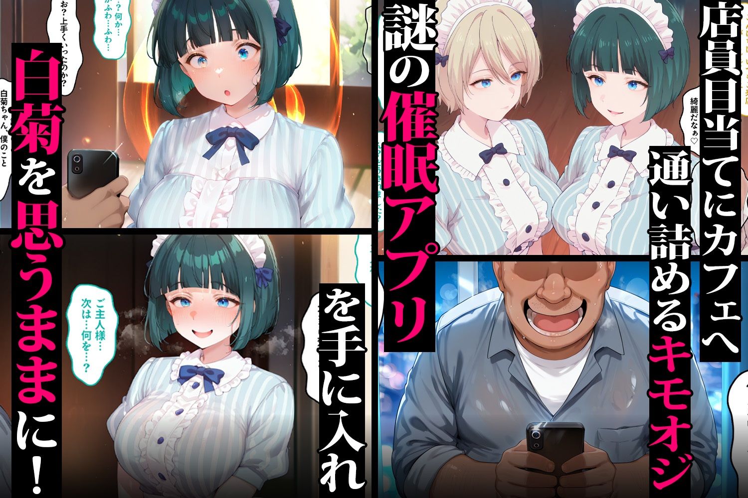 底辺ストーカーの逆転催●（はーと） 紅葉＆白菊がイキ狂い中出しされる話 - サンプル画像 1