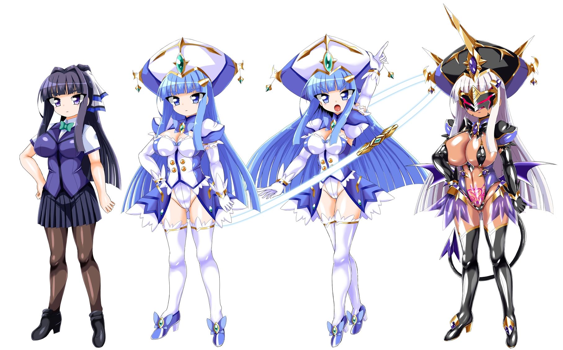 CONCUBINES 魔法少女淫獄篇 4 - サンプル画像 1