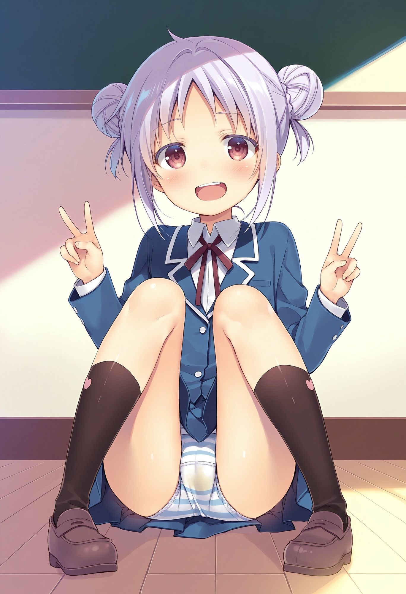 可愛い同級生の汚パンツ - サンプル画像 3