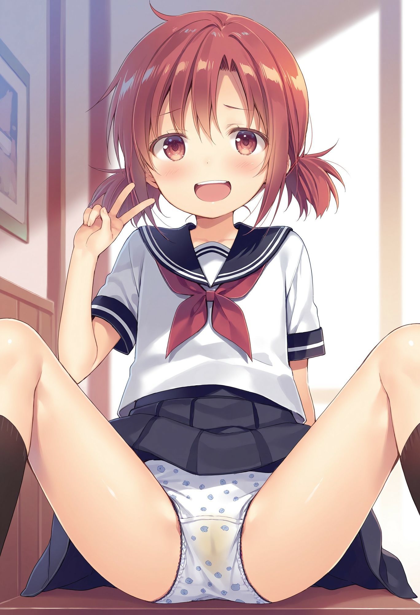 可愛い同級生の汚パンツ - サンプル画像 5