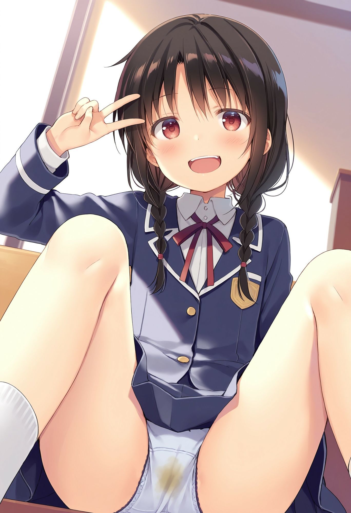 可愛い同級生の汚パンツ - サンプル画像 10