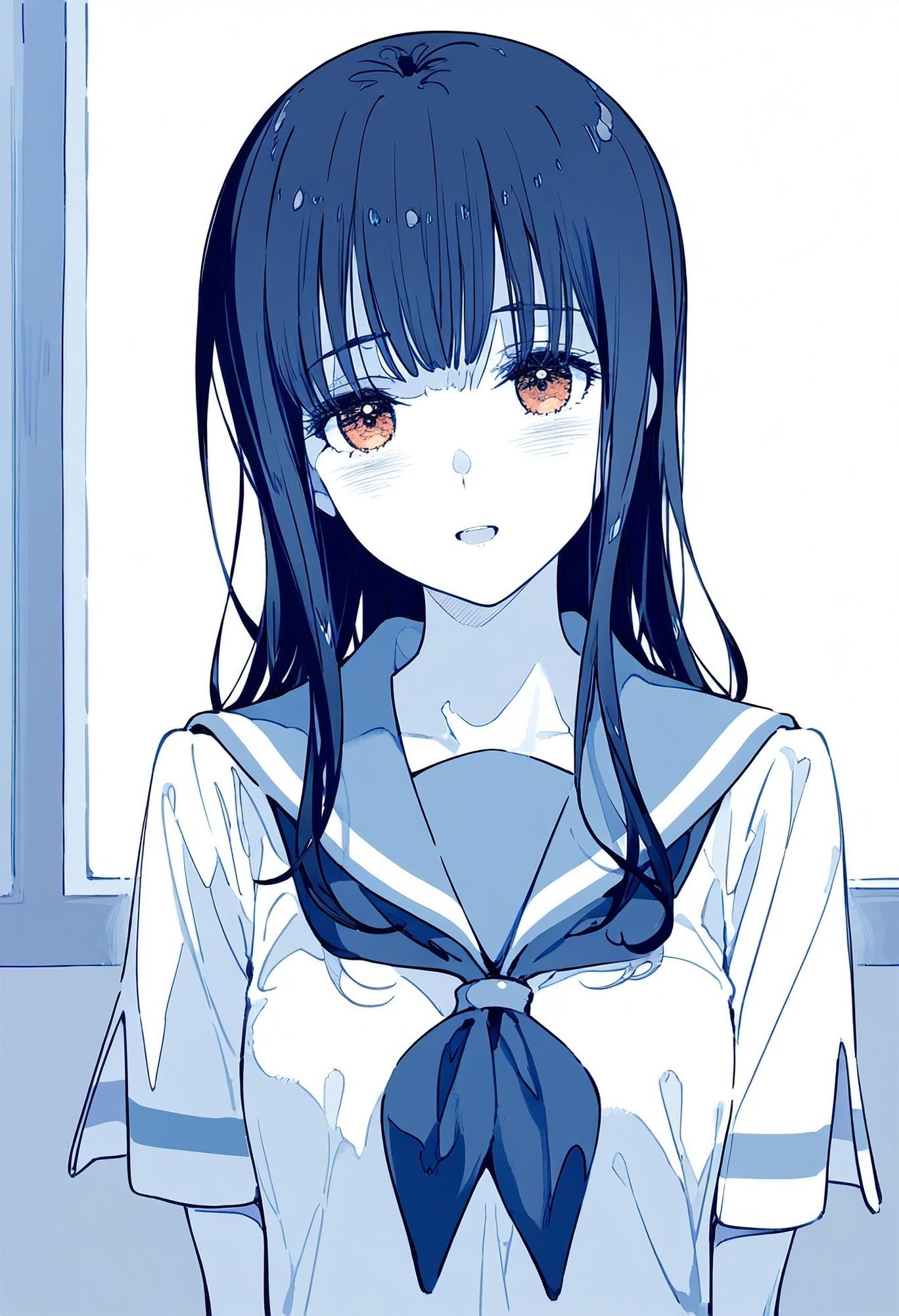 響け！ユ〇フォニアム 鎧◯みぞれと休日練習（嘘） - サンプル画像 1